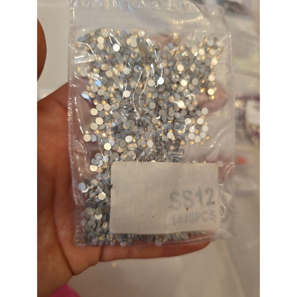 Hotfix And Hotfix Rhinestone Needlework Strass Lot Of 17 - Picture 8 of 16